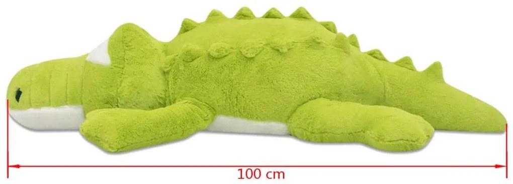 Crocodilo de brincar em pelúcia XXL 100 cm