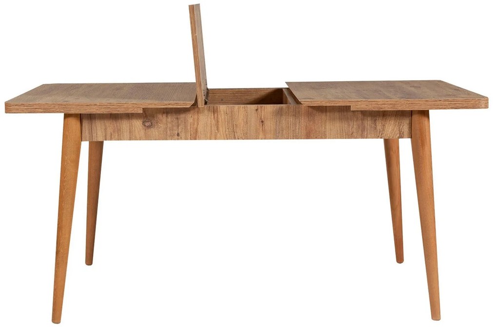 Conjunto de Mesa de Jantar Extensível e Cadeiras Vina – Pinho Atlântic