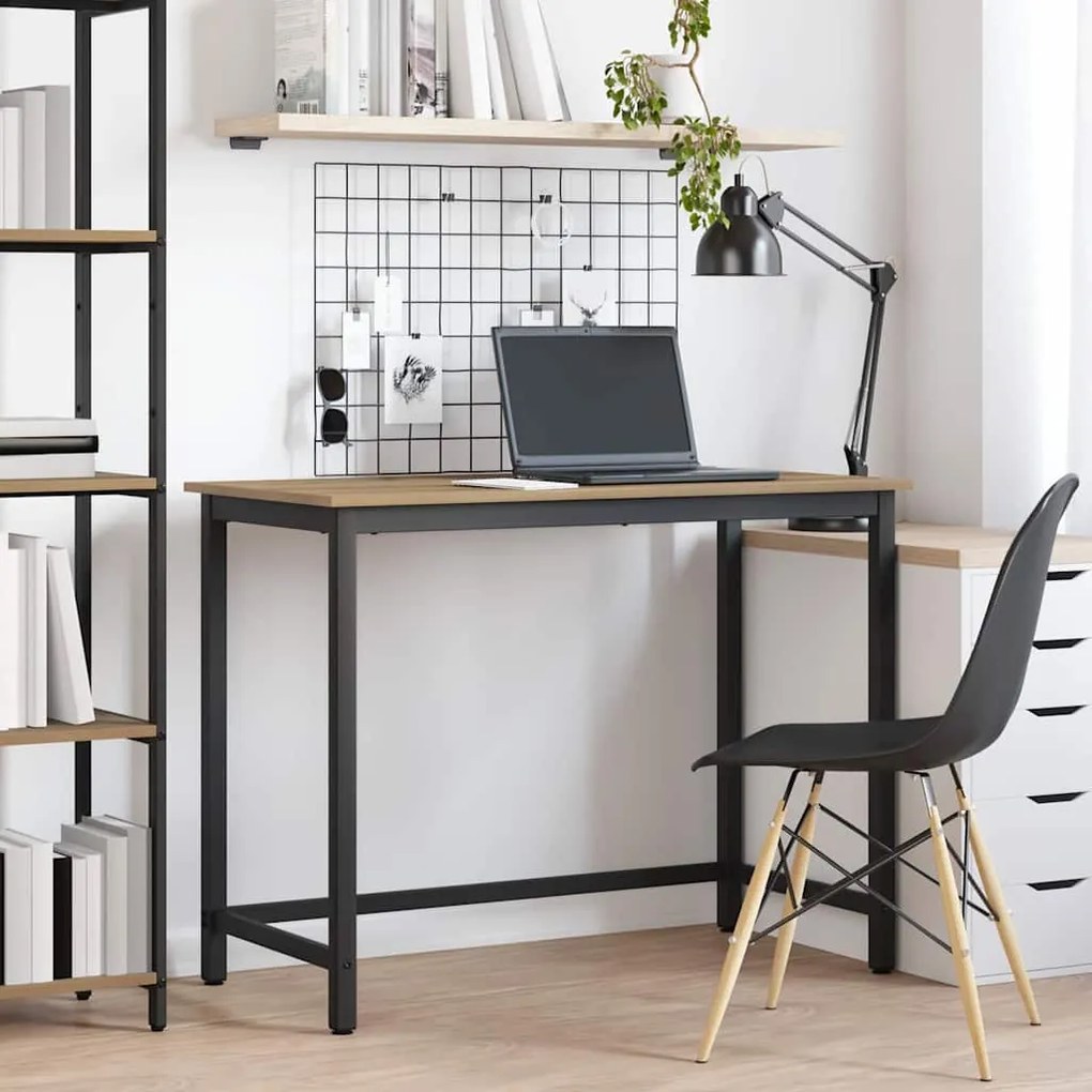 vidaXL mesa Carvalho Artesanal 80 x 50 x 76,5 cm