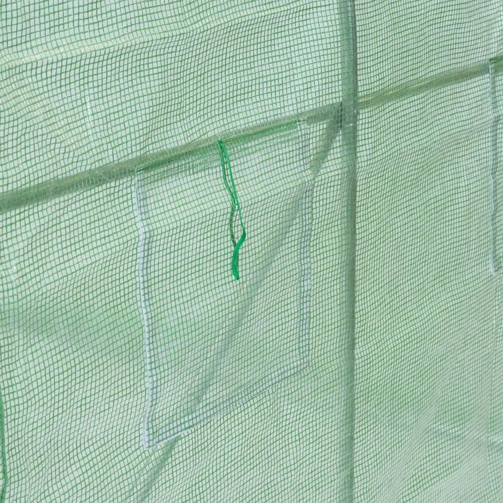 Estufa 3,5x2x2 m verde