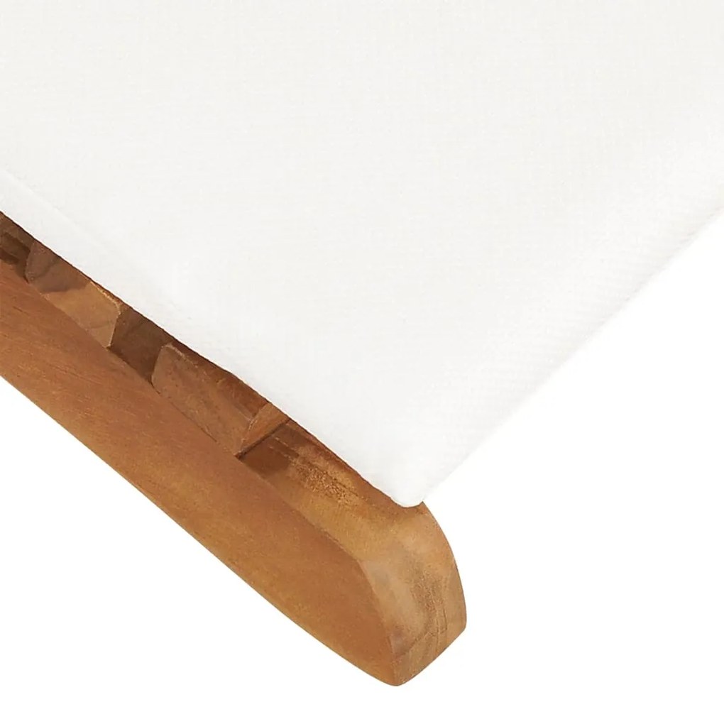 Espreguiçadeiras com almofadões 2 pcs madeira de teca maciça