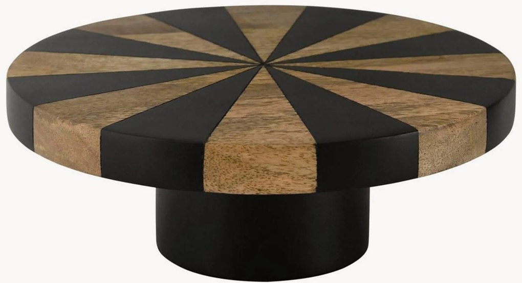 Tabuleiro de servir em madeira de manga Grow Stripe