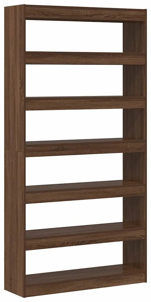 Estante vidaXL Carvalho castanho Madeira engenheirada 100 x 30 x 198 c