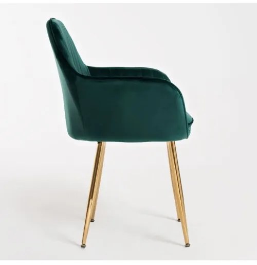 DUDECO - Cadeira Norbana Gold Verde
