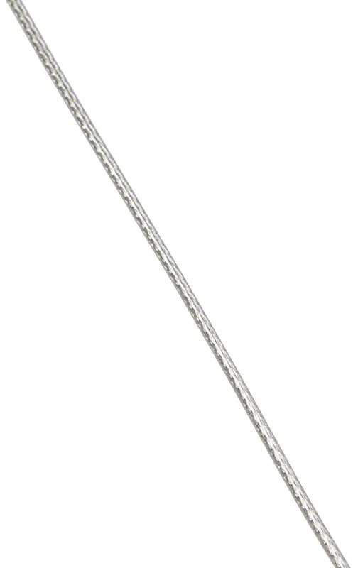 Candeeiro de suspensão design em aço com dimmer tátil incl. LED - Platinum