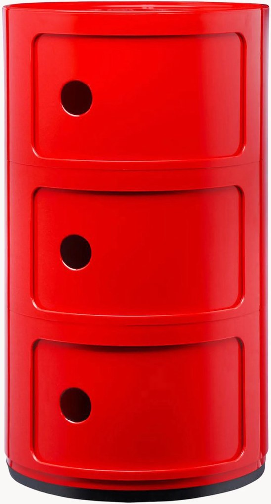 Armário de design Componibili, 3 elementos, Alt 59 cm