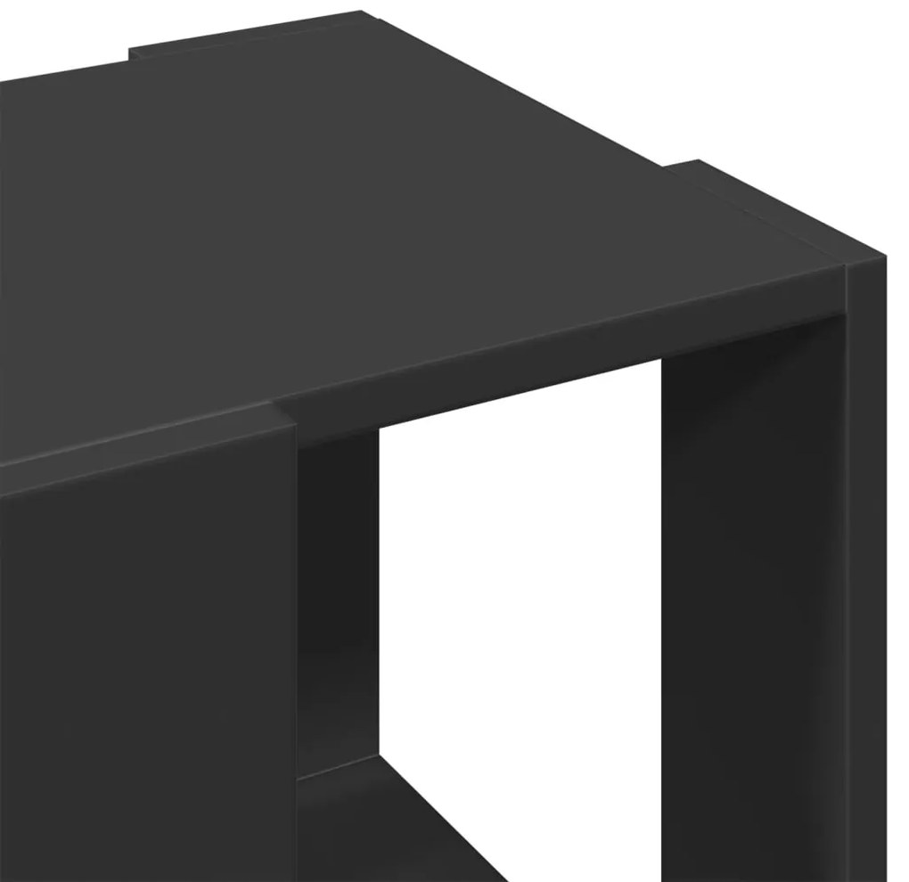 Mesa de centro 32x32x30 cm derivados de madeira preto