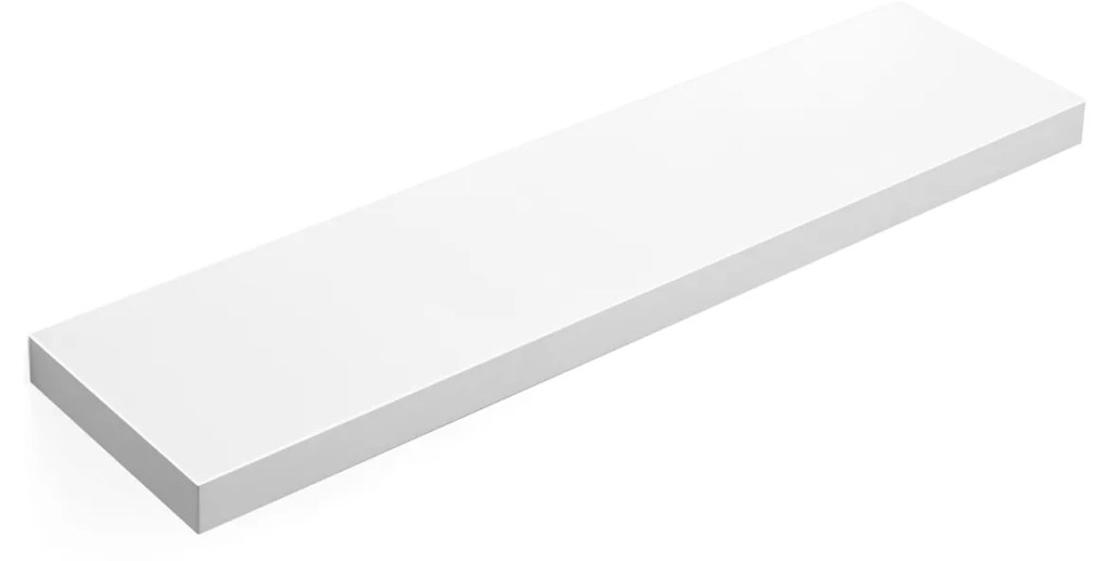 Prateleira flutuante para parede | VASAGLE | 80 x 20 x 3,8 cm | branco | LWS28WT.