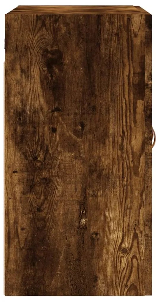 Armário parede 60x31x60 cm derivados de madeira carvalho fumado
