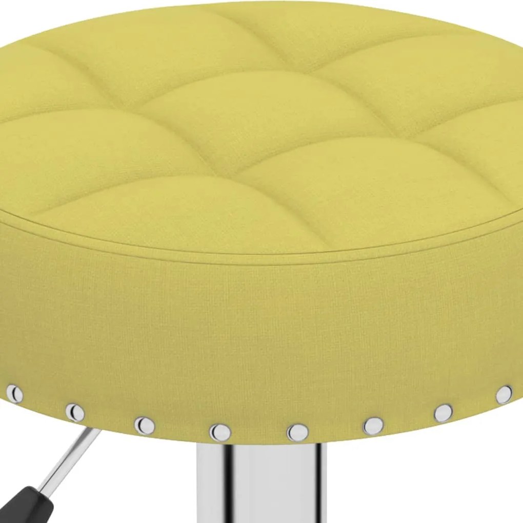 Bancos de Bar - 2 pcs - Tecido Verde