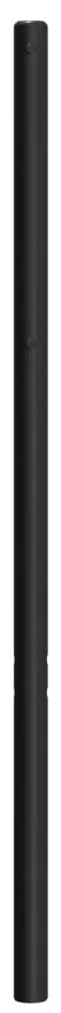 Cabeceira de cama 200 cm metal preto