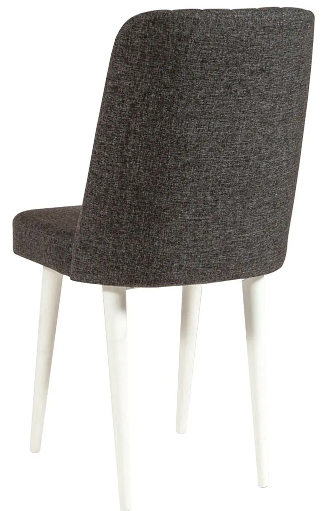 Conjunto de Mesa de Jantar Extensível e Cadeiras Vina – Branco e Antra