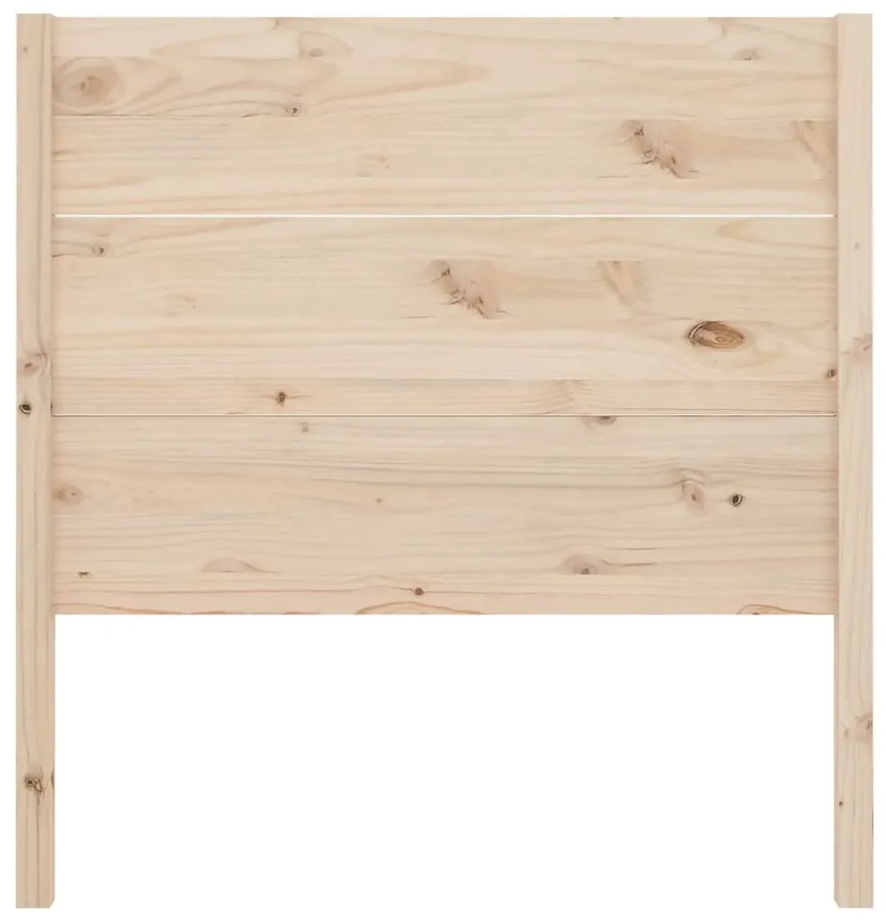 Cabeceira de cama 96x4x100 cm pinho maciço