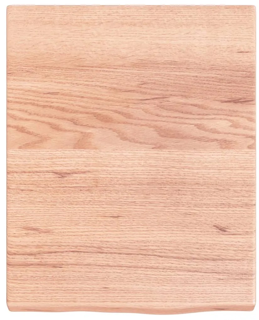 Prateleira de parede 40x50x(2-4) cm carvalho tratado castanho