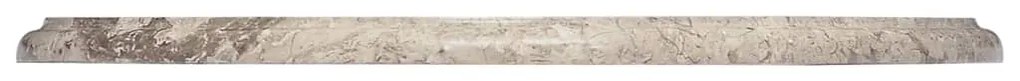 Tampo de mesa Ø50x2,5 cm mármore cinzento