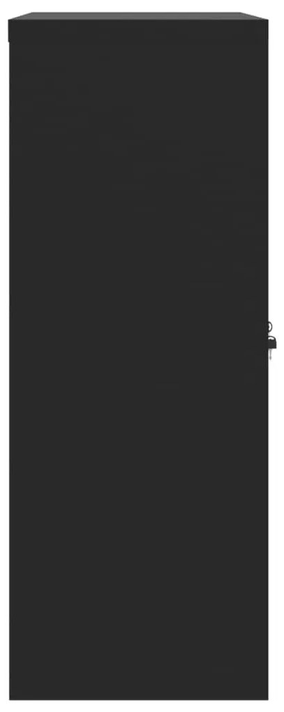 Arquivador 90x40x105 cm aço preto