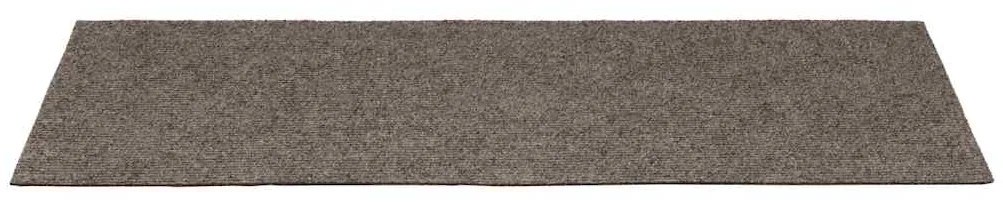 Tapetes de escada adesivos 30 pcs 60x25 cm retangular creme