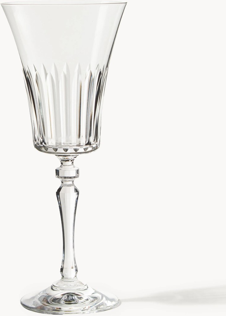 Copos de vinho branco de cristal Alessio, conjunto de 4