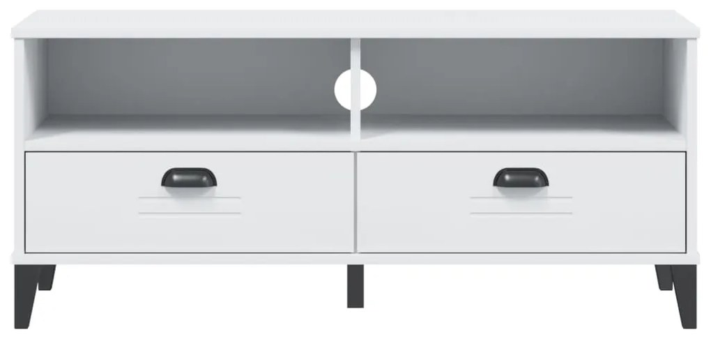 Móvel de TV VIKEN derivados de madeira branco