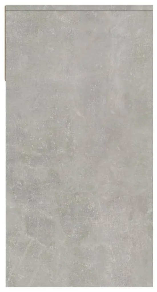 Mesa consola 100x39x75 cm derivados de madeira cinzento-cimento