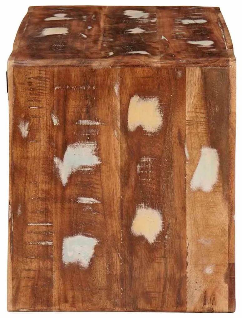 Escorredor de Vinho Castanho Madeira reciclada sólida
