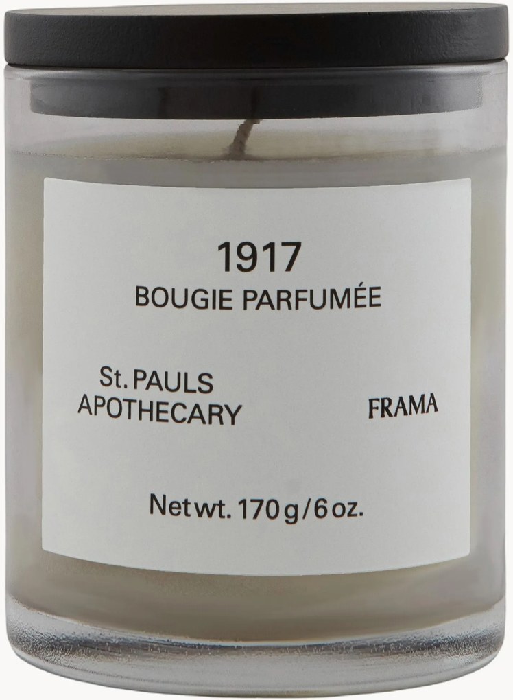 Vela perfumada 1917 (bergamota, lírio, musgo de carvalho, patchouli)