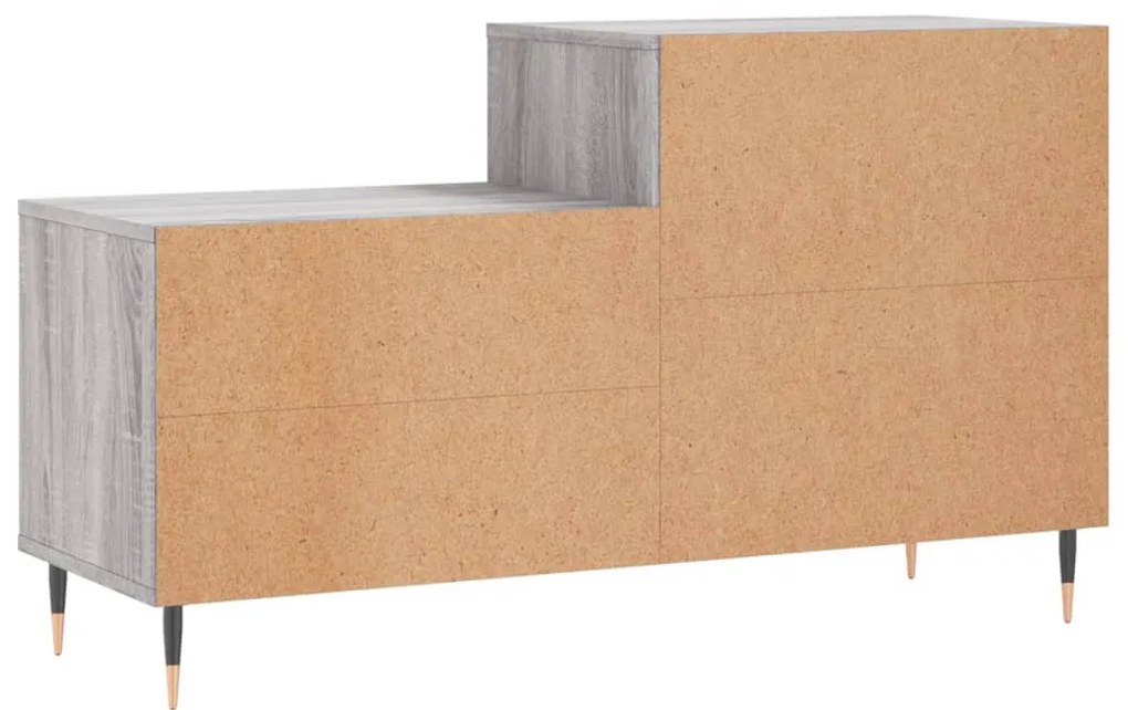 Sapateira 102x36x60 cm derivados de madeira cinzento sonoma