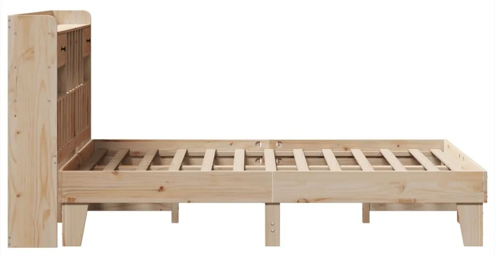 Cama sem colchão 135x190 cm madeira de pinho maciça