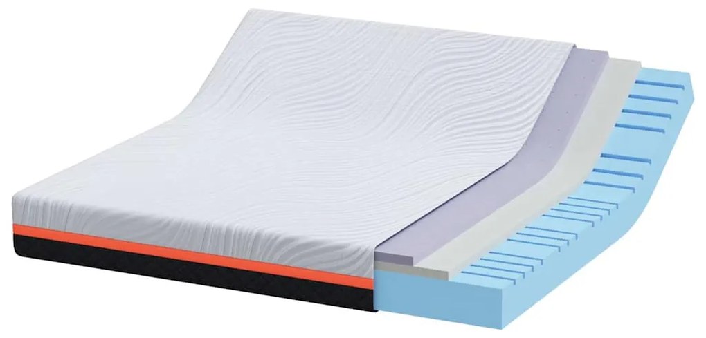 Colchões Branco, Cinza 200 x 200 cm
