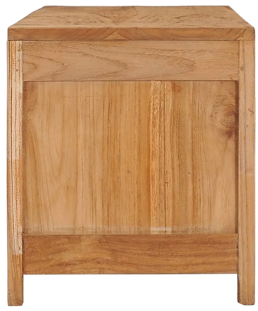 Móvel de TV 100x30x35 cm madeira de teca maciça