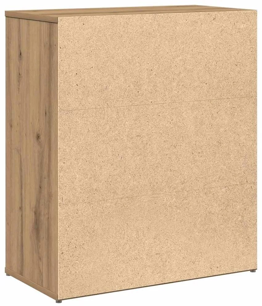 Buffê com prateleira 2 pcs carvalho artisiano 60 x 31 x 70 cm