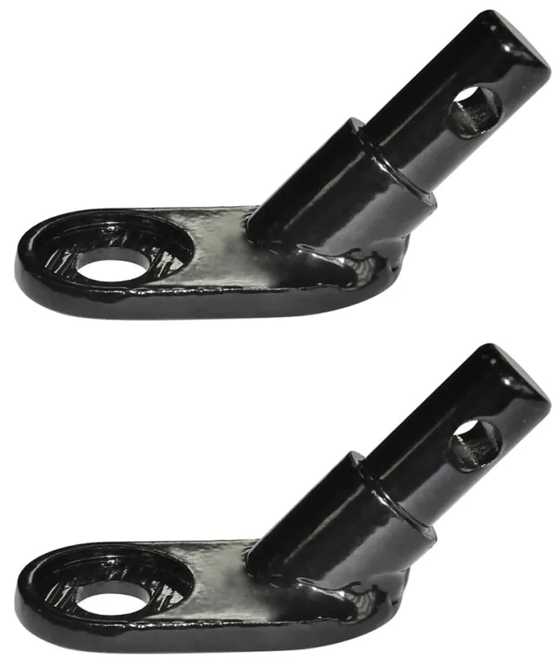 Acoplamento para reboque de bicicleta 2 pcs ferro
