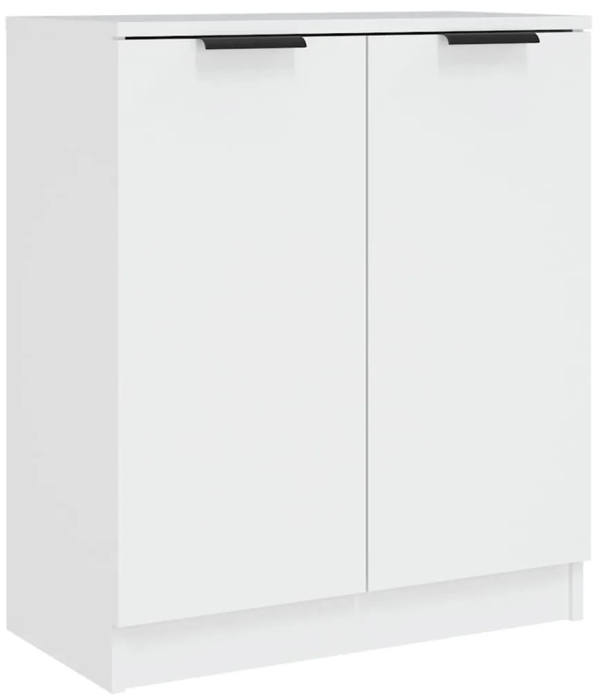 3 pcs aparadores derivados de madeira branco