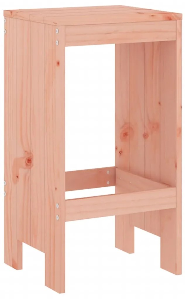 Bancos de bar 2 pcs 40x36x75 cm madeira de douglas maciça