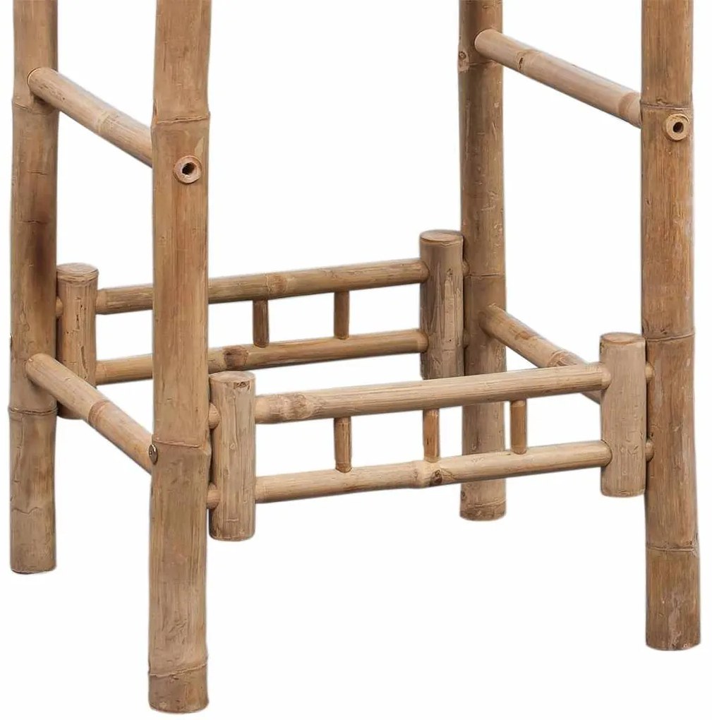 Bancos de bar 2 pcs bambu