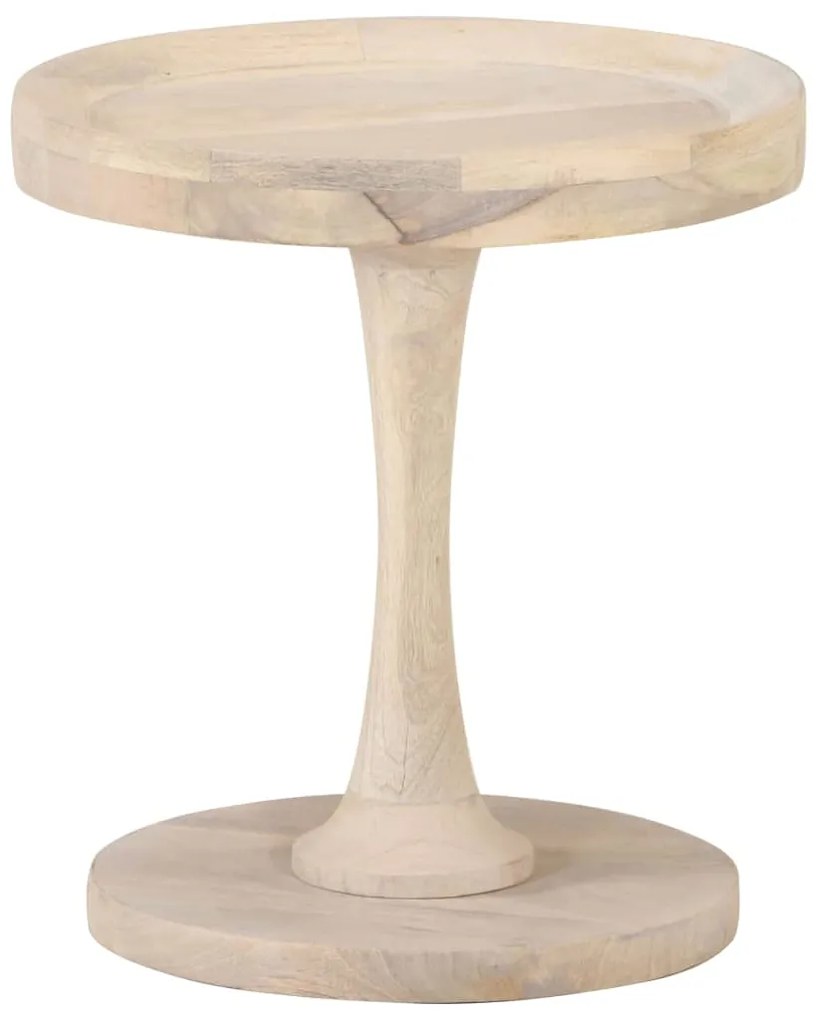 Mesa de apoio Ø40x45 cm madeira de mangueira maciça