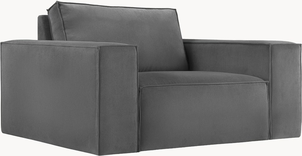 Poltrona em bombazina Carlo