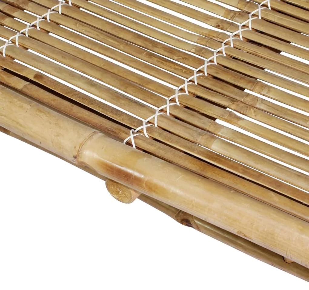 Espreguiçadeira Dupla c/ almofadões para 2 pessoas bambu