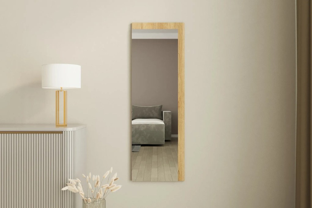 Espelho Lariya – Branco Natural – 40 cm x 120 cm