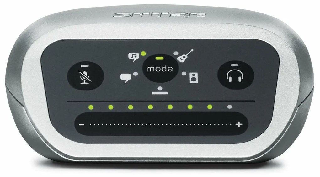 Interface de áudio Shure Motiv MVI Cinzento