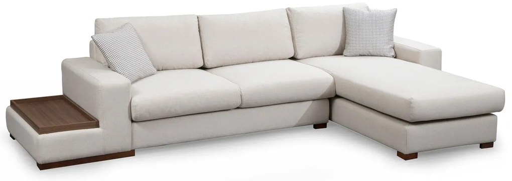 Sofá de Canto Loop - Branco - 312 cm x 194 cm