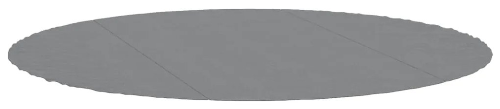 Pano para chão de piscinas Ø306 cm poliéster geotêxtil cinza