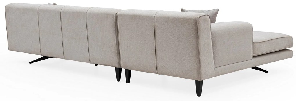 Sofá de Canto Jivago – Bege – 198 x 308 cm