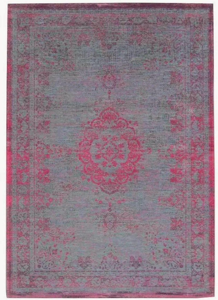 Tapete de pelo curto lavável para interior e exterior Pink Flash