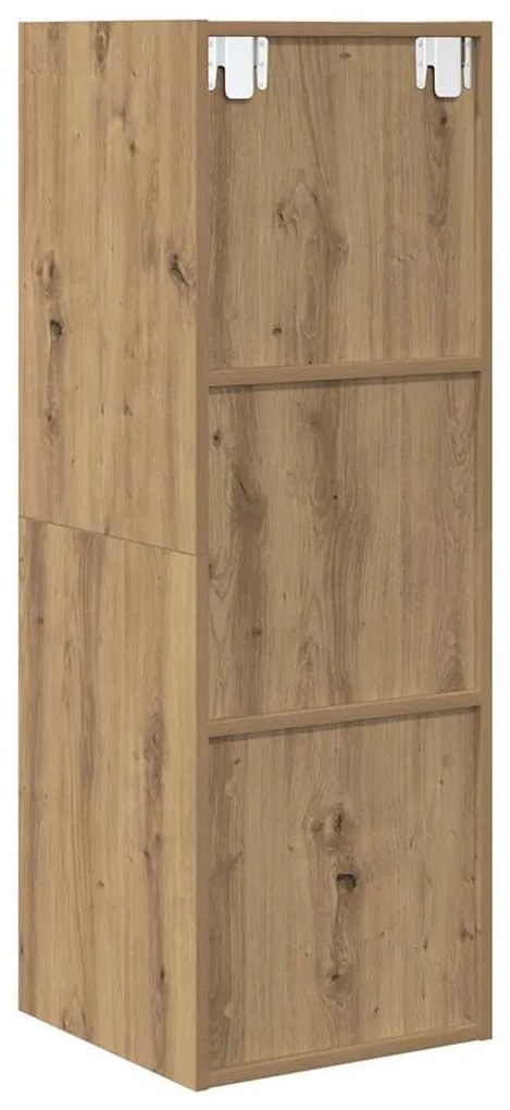 Gabinete para TV carvalho artisiano 37 x 37 x 107 cm