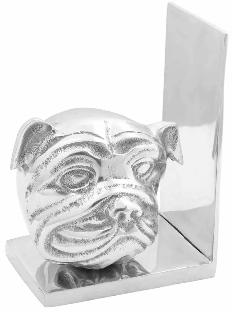 vidaXL Aparadores de livros 2 pcs Prateado 8 x 12 x 16,5 cm Alumínio