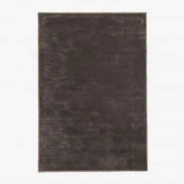 Tapete Em Poliéster Daroca Cinzento Do Exército & 200 X 300 Cm - Sklum