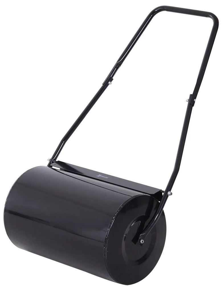 Rolo de Jardim Aço 38L Cheio de Àgua ou Areia Φ50x32cm Asa Desmontável