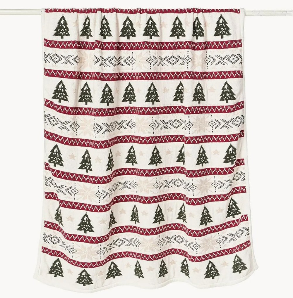 Manta com padrão de inverno Nalani