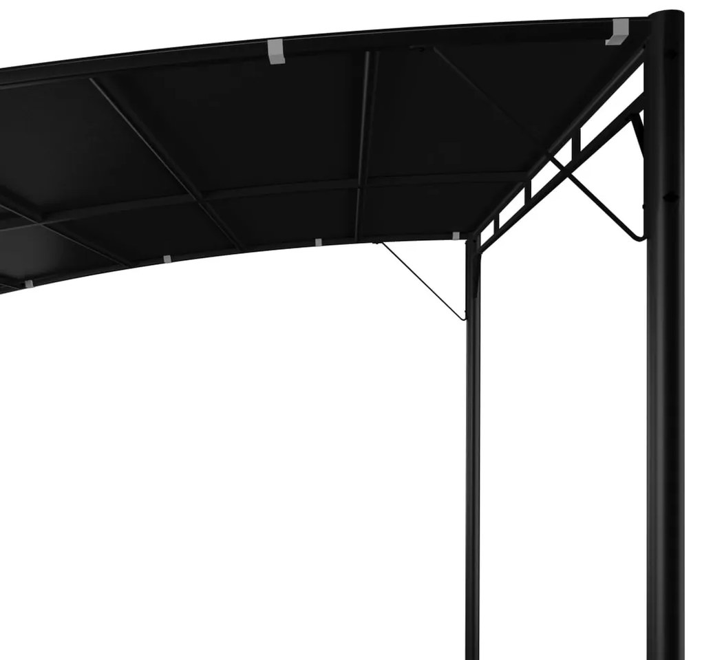 Toldo para-sol de jardim 3x3x2,55 m antracite